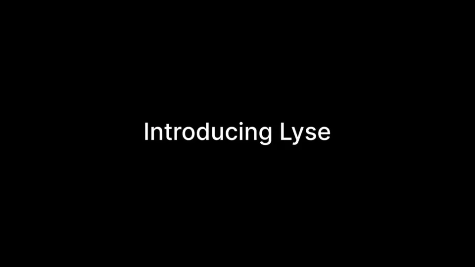 Lyse – Vidéo de lancement